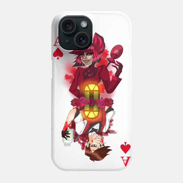 Ace Card UP Phone Case by McSueMe