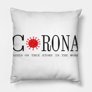 corona design Pillow