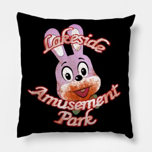 Lakeside Amusement Park Pillow