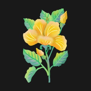 Yellow Hibiscus T-Shirt