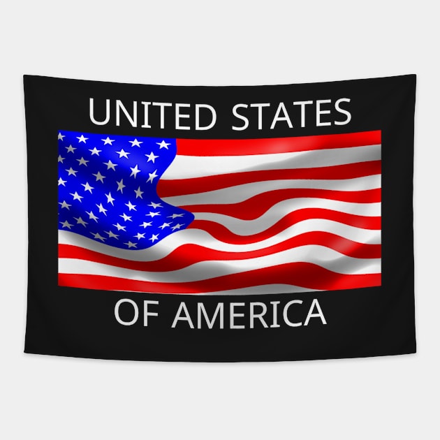 American Flag Tapestry by the-dangerous