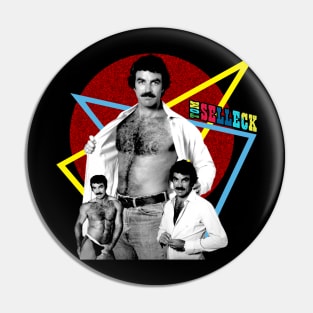 Dady Hot!!! Tom Selleck Pin