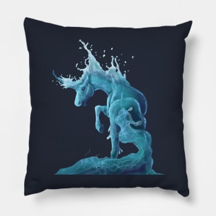 Water Unicorn Pillow