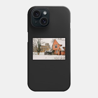 Snowy Christmas in Chelswoth Phone Case