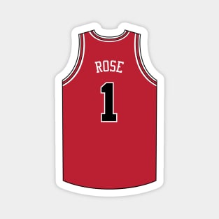 Derrick Rose Chicago Jersey Qiangy Magnet