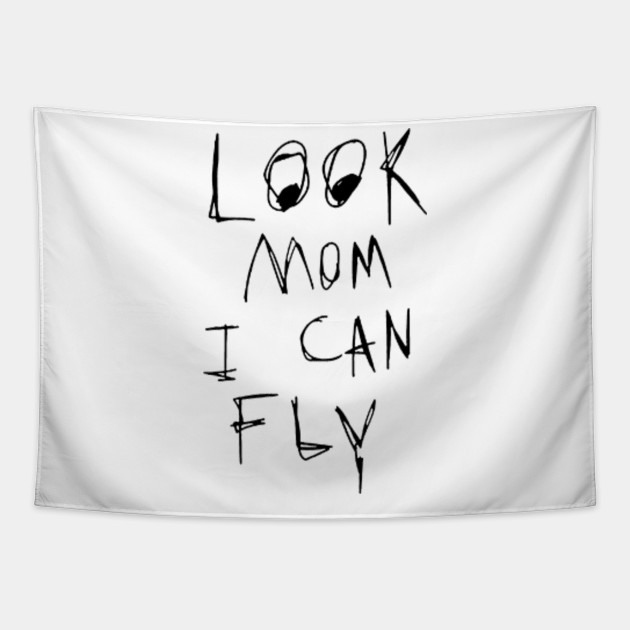 Look Mom I Can Fly Astroworld Travis Scott Astroworld Tapestry Teepublic