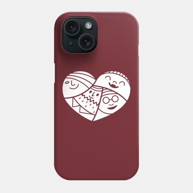 Love Family Phone Case by heldawson