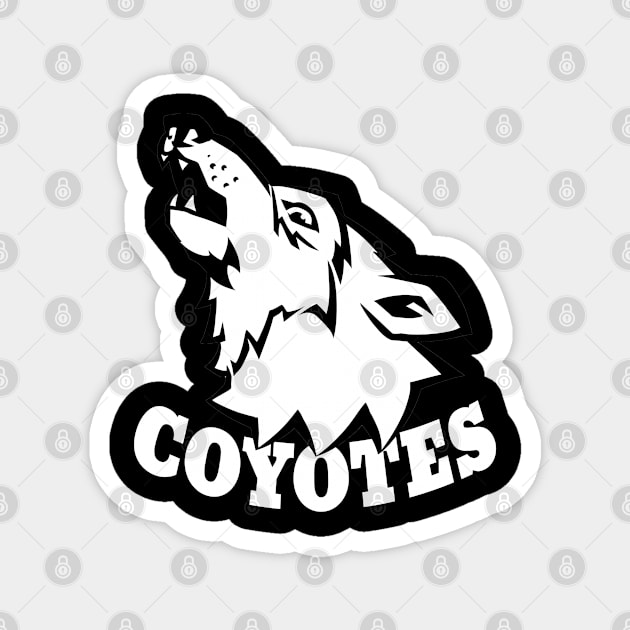 Coyotes Mascot Magnet by Generic Mascots