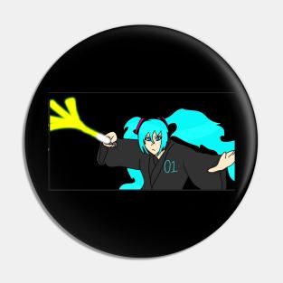 Hatsune Miku Leeks Pin