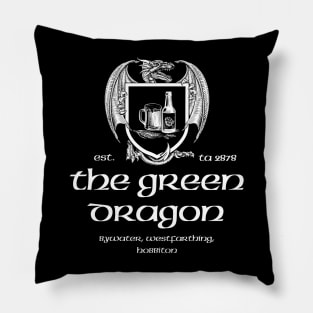 The Green Dragon Inn Pillow