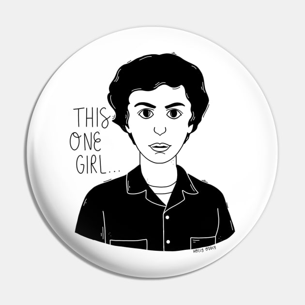 Scott Pilgrim Pin by HollyOddly