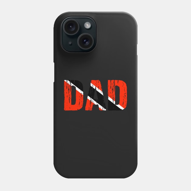 Trinidadian Tobagonian Dad Father Abu Trinidad & Tobago Flag Phone Case by Nirvanibex