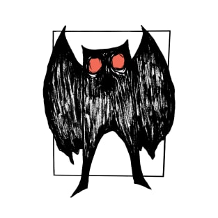 Mothman (white background) T-Shirt