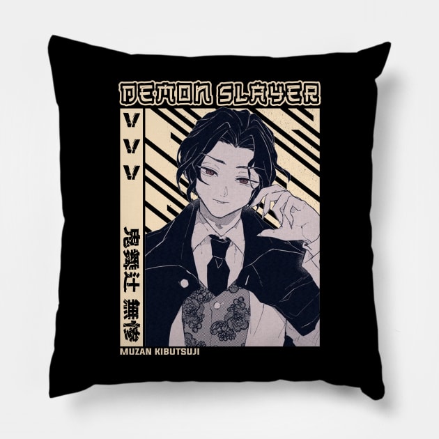 Muzan Kibutsuji - Demon Slayer Pillow by Otaku Emporium