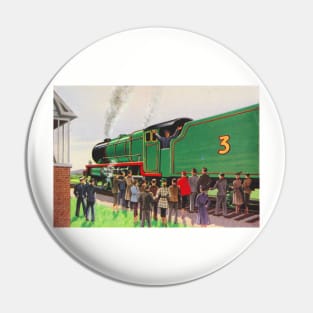 Henry the Green Engine: Henry's Sneeze from The Railway Series Pin