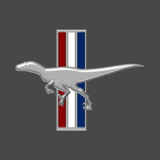 Velociraptor Mustang Logo T-Shirt