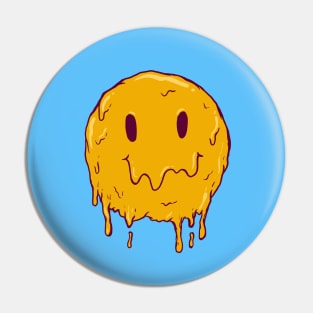 Slime Smile Pin