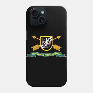 46th Special Forces Company - Flash w Br - Ribbon X 300 Phone Case