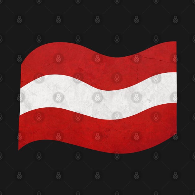 The flag of Austria by Purrfect