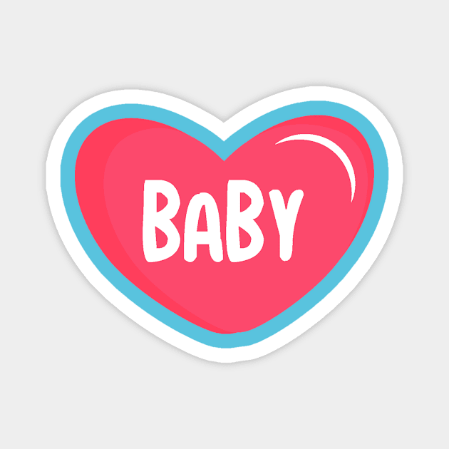 Baby Love Magnet by Alvd Design