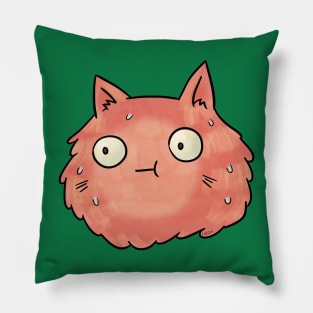 Anxious Cat Pillow