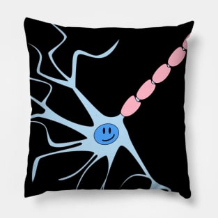 Neuron in shoes Pillow