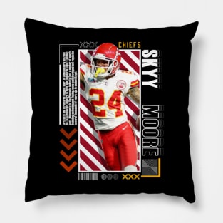 Skyy Moore Paper Poster Version 10 Pillow