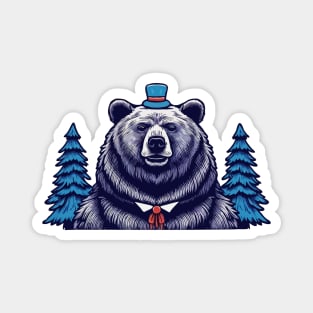 Bear Woods Magnet