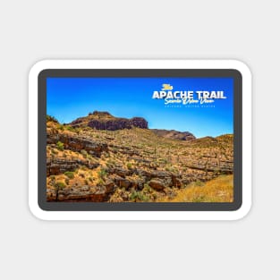 Apache Trail Scenic Drive View Magnet