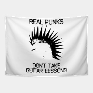 Real Punks Don't Take Guitar Lessons Tapestry