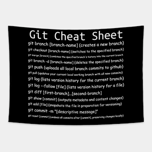 Git Cheat Sheet Black Tapestry