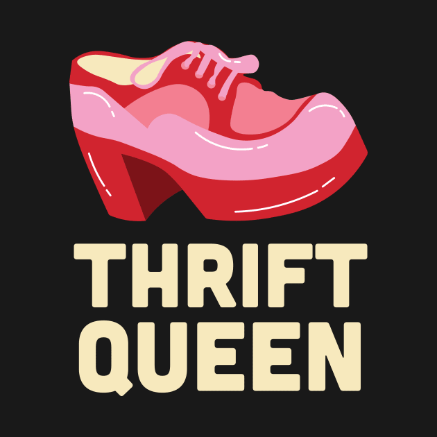 Retro Shoes Thrift Queen by Crisp Decisions