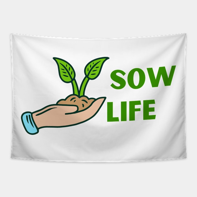 Sow Life Tapestry by Dress Well Shop