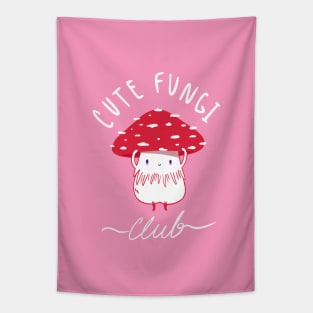 Cute fungi club Tapestry