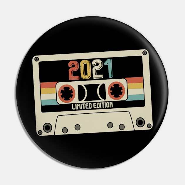 2021 - Limited Edition - Vintage Style Pin by Debbie Art