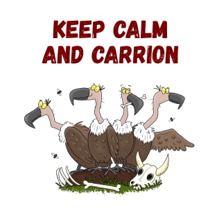 Funny vultures humour cartoon T-Shirt