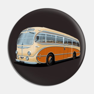 1952 AEC Regal Coach in tan and brown Pin