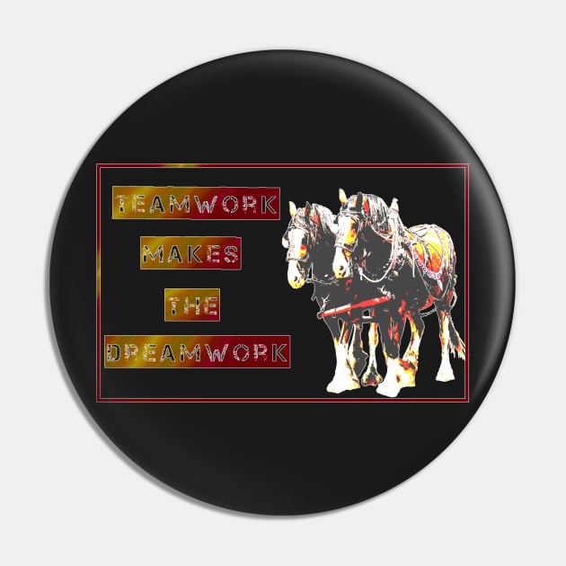 Teamwork Pin by Shyflyer