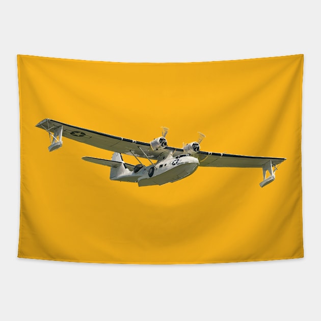 PBY Catalina Tapestry by sibosssr