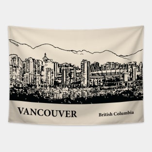 Vancouver - British Columbia Tapestry