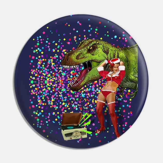 Jurassic Wild Christmas Party Pin by PrivateVices