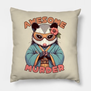 Possum thief Pillow