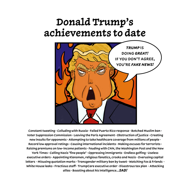 Trump’s ‘Achievements’ to Date by PhineasFrogg