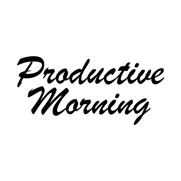 Productive Morning by AsKartongs