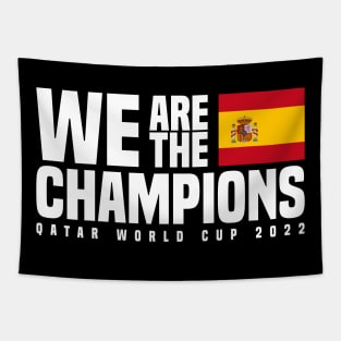 Qatar World Cup Champions 2022 - Spain Tapestry