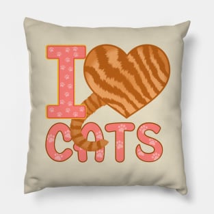 I love CATS Pillow