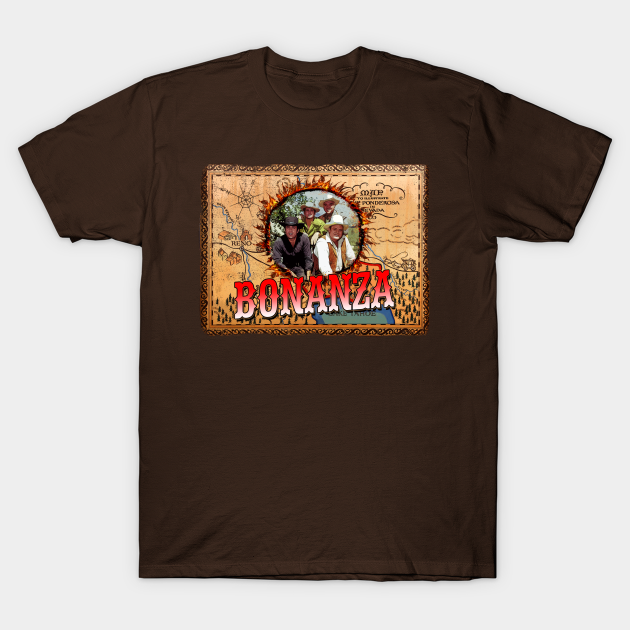 Bonanza Tribute, distressed - Bonanza - T-Shirt | TeePublic