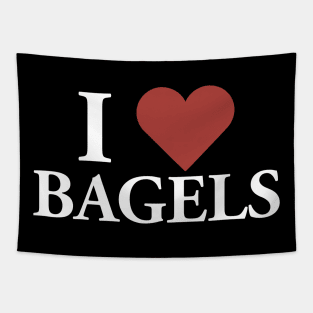 I love Bagels Tapestry