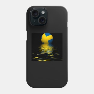 Swedish Flag rising/setting Phone Case