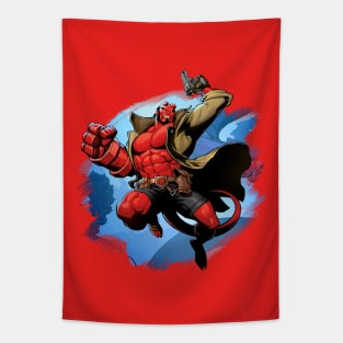 Hellboy Tapestry